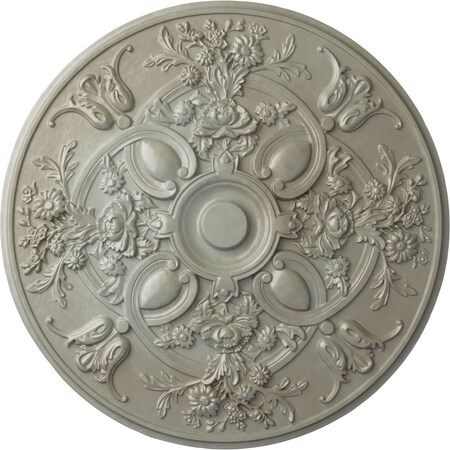 Baile Ceiling Medallion (Fits Canopies Up To 6), Hand-Painted Flash Gold, 31 1/4OD X 2 1/4P